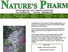 Tablet Screenshot of natpharm.com